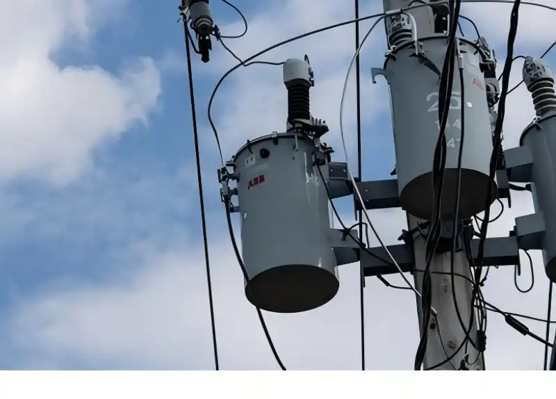 Single-phase overhead distribution transformer