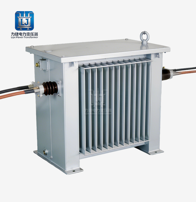 Single-phase pad-mounted distribution transformer